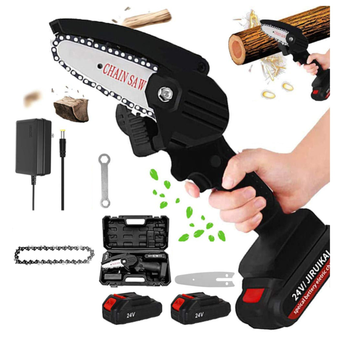 Mini POTENTE MOTOSiERRA PORTATiL
