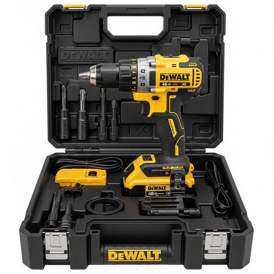 TALADRO POTENTE PORTATIL DEWALT 48V